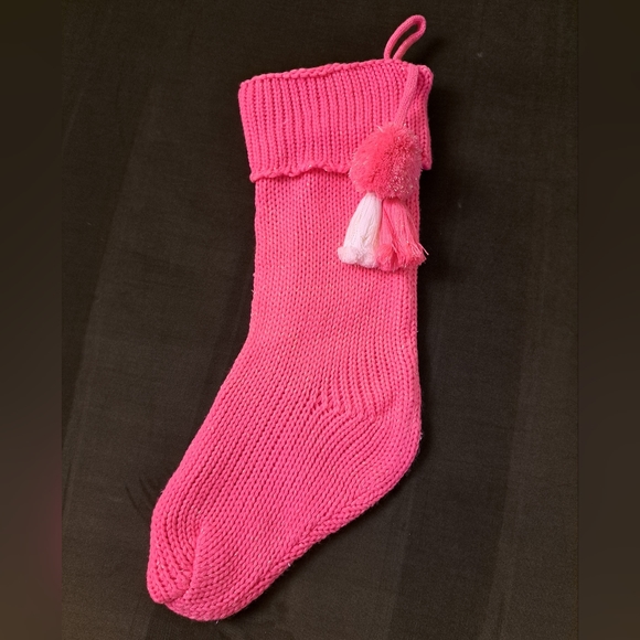 Great for personalizing! PINK JUMBO STOCKING LISTING- 🎄Christmas Stockings!🎄 - Picture 12 of 12